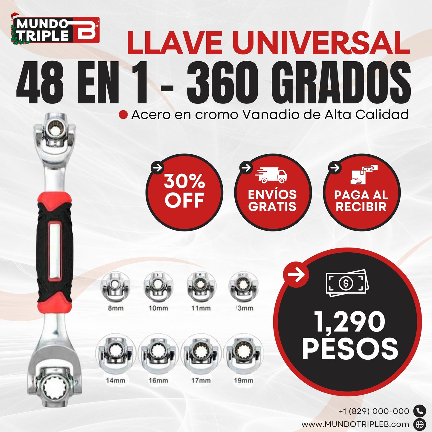 LLAVE UNIVERSAL 48 EN 1