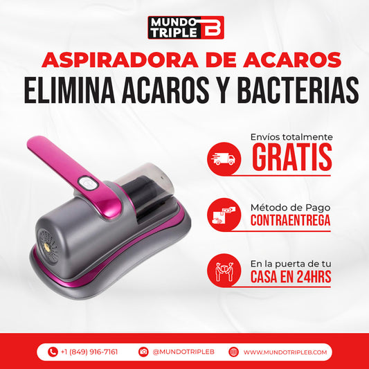 Aspiradora de Ácaros FreshMatt™ |  Colchones más limpios y aire más puro con esta poderosa aspiradora
