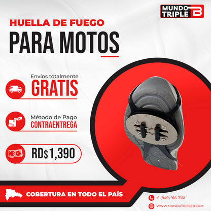 Huella de Fuego para Motocicleta MotoSparks™ |  Brilla en la Carretera con el Mejor Accesorio para Riders