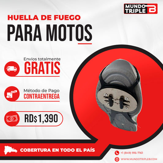 Huella de Fuego para Motocicleta MotoSparks™ |  Brilla en la Carretera con el Mejor Accesorio para Riders