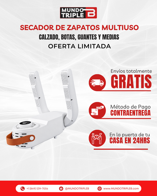 Secador de Zapatos Multiuso | Calzado, Botas, Guantes y Calcetines