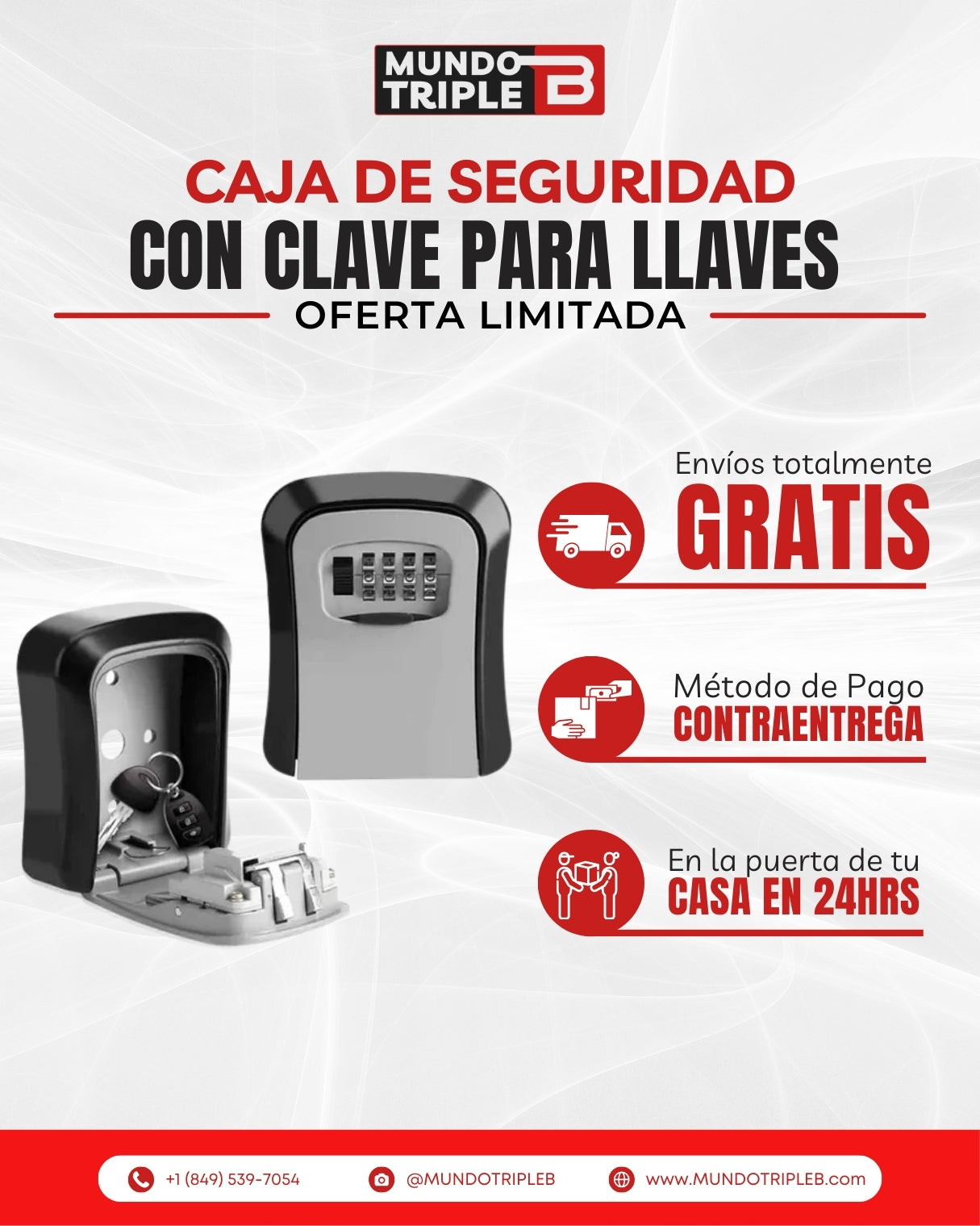 Caja de Seguridad con Clave para Llaves | ¡Olvida esconderlas bajo la alfombra!