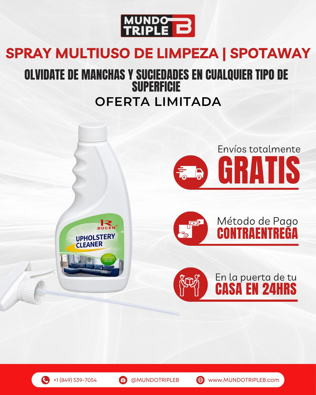 SpotAway™ | Adiós Manchas y Suciedad