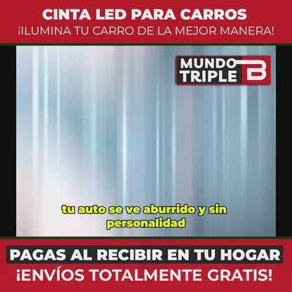 Tira LED para Auto LumiCar™ | Estilo, Seguridad y Resistencia en un Solo Producto