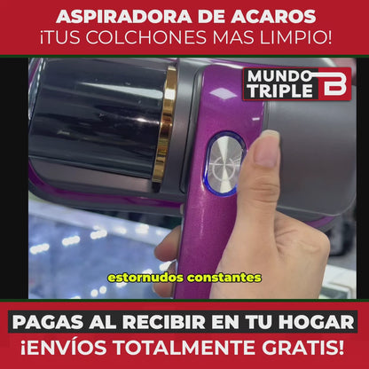 Aspiradora de Ácaros FreshMatt™ |  Colchones más limpios y aire más puro con esta poderosa aspiradora